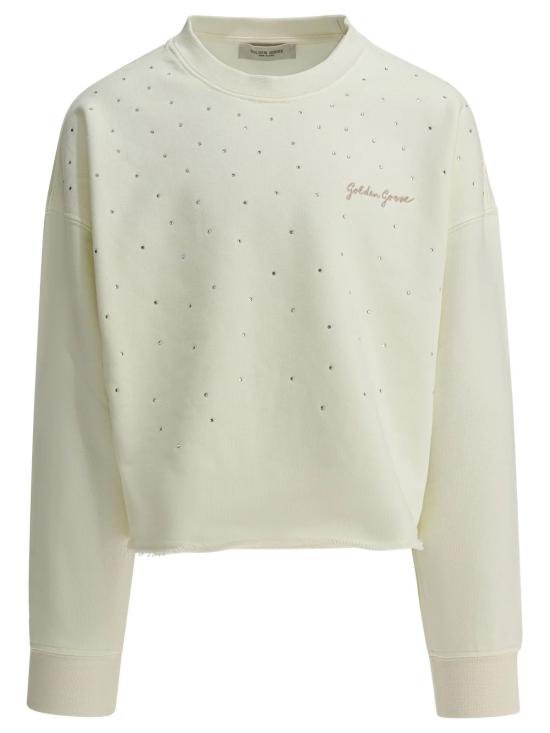 26SS [키즈] 골든구스 티셔츠 P002435 11560 Bianco