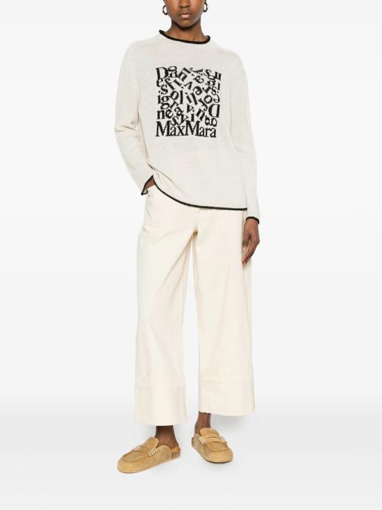 26SS 에스막스마라 스웨터 2619361063600 015 Bianco - 'S MAX MARA