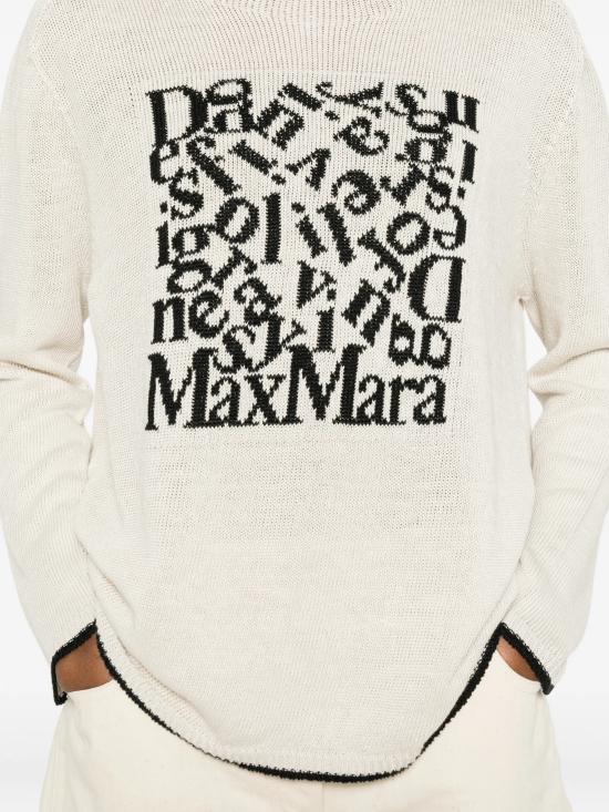 26SS 에스막스마라 스웨터 2619361063600 015 Bianco - 'S MAX MARA