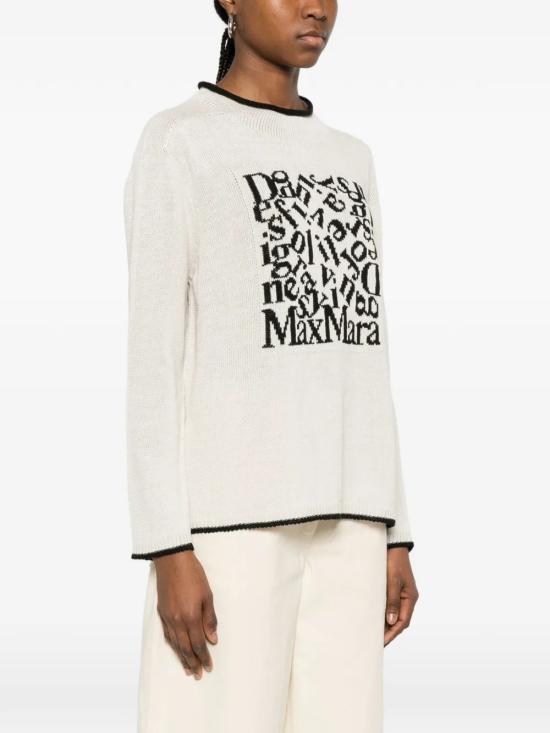 26SS 에스막스마라 스웨터 2619361063600 015 Bianco - 'S MAX MARA