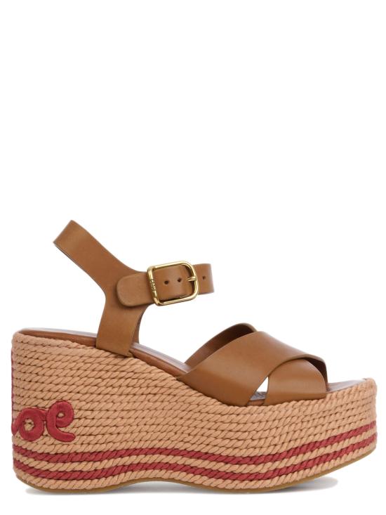 26SS 끌로에 샌들 CH26U18ZXJ 527 Marrone