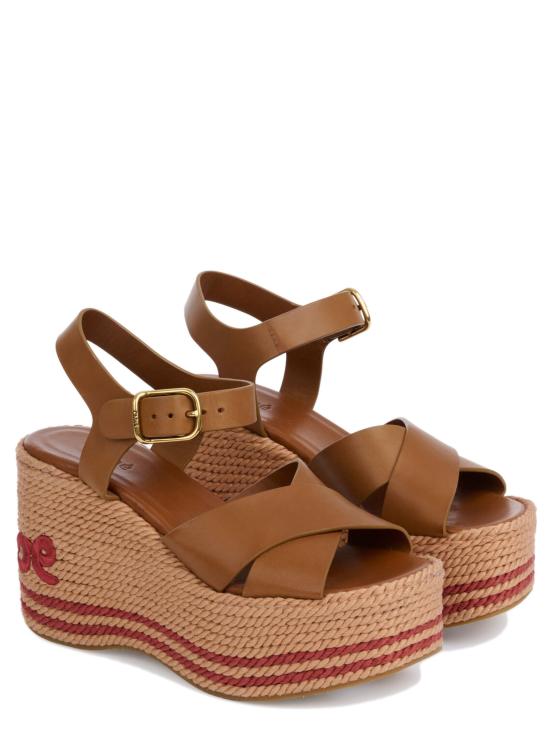 26SS 끌로에 샌들 CH26U18ZXJ 527 Marrone - CHLOE