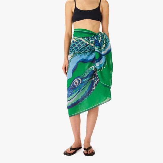  이누이 에디션 머플러/스카프 이노우이 에디션 크로코 스카프 - INOUI EDITION