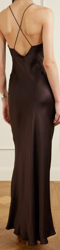 26SS 애니빙 롱 원피스 A0211285 BWN43 DARK BROWN - ANINE BING