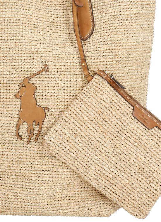 26SS 랄프 로렌 숄더백 428923661 006 Beige - RALPH LAUREN