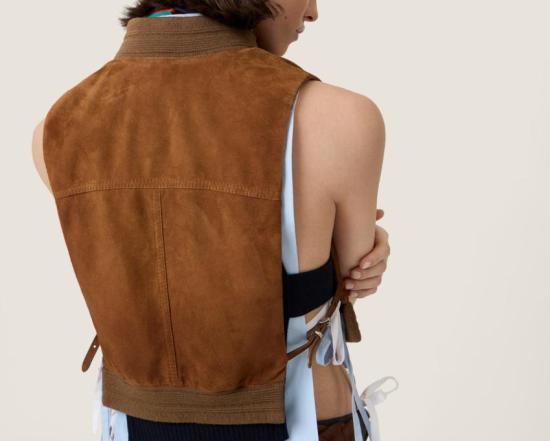 26SS 미우미우 베스트 MPT318SOOO19ML F0046 COGNAC - MIU MIU