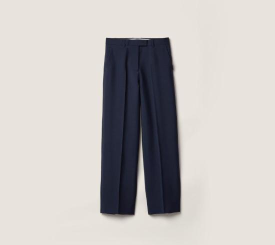 26SS 미우미우 스트레이트 팬츠 MP1990SOOO12I1 F0124 NAVY