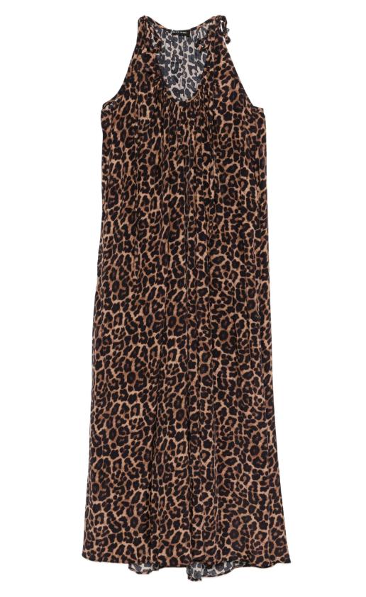 26SS 애니빙 롱 원피스 A0212070 MTL59 LEOPARD