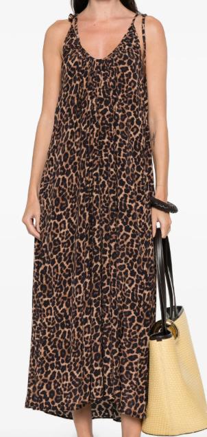 26SS 애니빙 롱 원피스 A0212070 MTL59 LEOPARD - ANINE BING