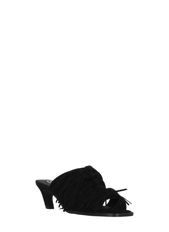 26SS 아쉬 뮬/슬리퍼 QUINCY CACHEMEREBLACK Black - ASH