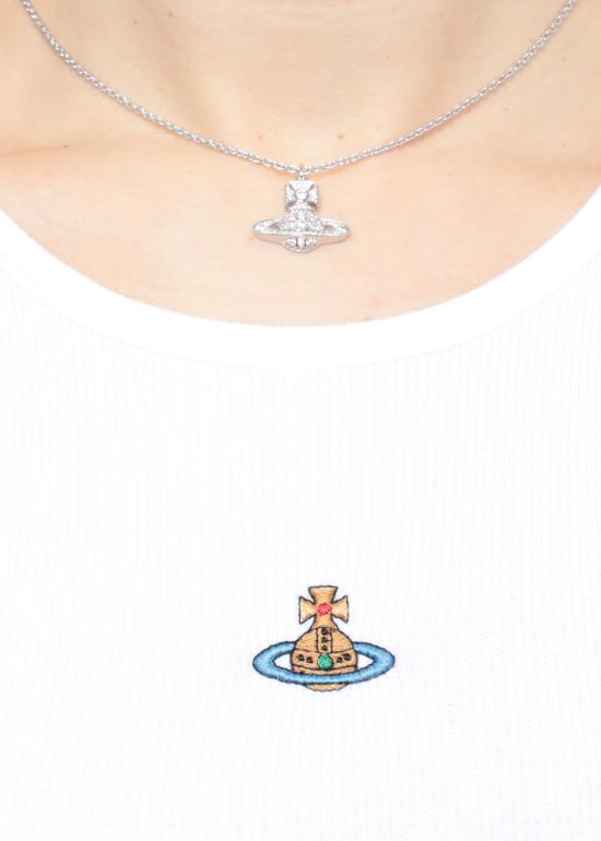 26SS 비비안웨스트우드 목걸이/팬던트 630203BH 02P102 SMP102 Silver - VIVIENNE WESTWOOD