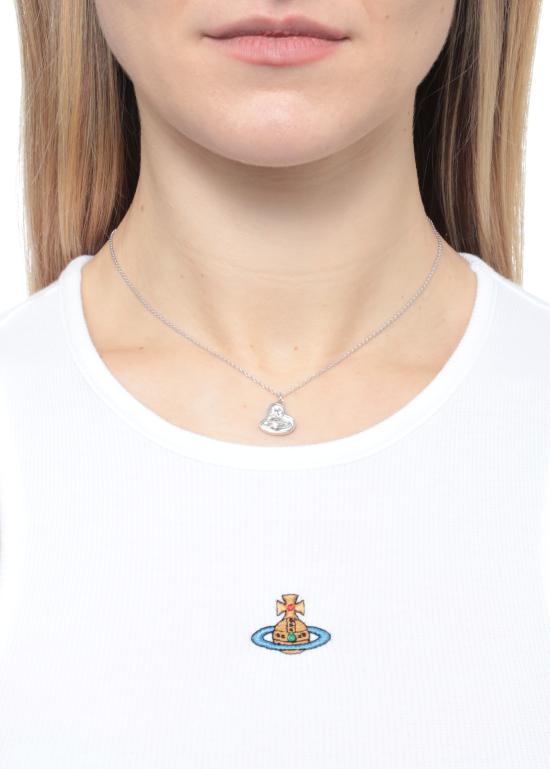 26SS 비비안웨스트우드 목걸이/팬던트 630203I5 01P019P019 Silver - VIVIENNE WESTWOOD