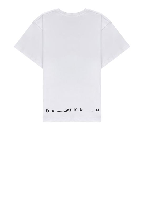 26SS [키즈] MM6 메종마르지엘라 티셔츠 M60986 MM02YM6100 Bianco - MM6 MAISON MARGIELA