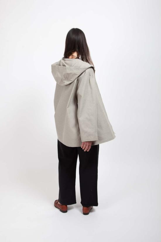  그래블 앤 골드 패딩 오토 아노락 미니 하운드투스 - GRAVEL & GOLD