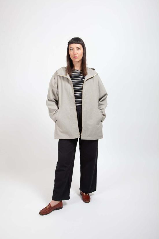  그래블 앤 골드 패딩 오토 아노락 미니 하운드투스