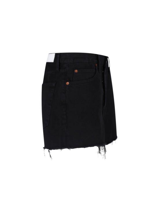 26SS 리던 데님 숏팬츠 184 04WBRZSHT WASHED BLACK - RE/DONE