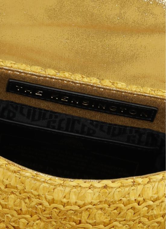 26SS 커트가이거 숄더백 5576893999 RAFFIA MINI KENSINGTONYELLOW 3721 - KURT GEIGER