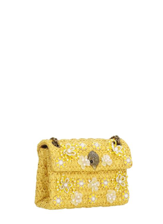 26SS 커트가이거 숄더백 5576893999 RAFFIA MINI KENSINGTONYELLOW 3721 - KURT GEIGER