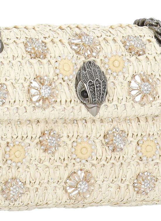 26SS 커트가이거 숄더백 5576840999 RAFFIA MINI KENSINGTONBEIGE - KURT GEIGER