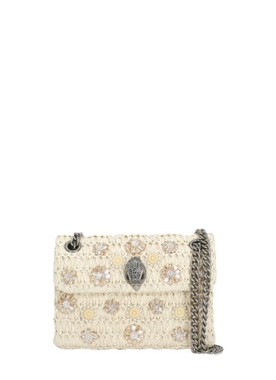 26SS 커트가이거 숄더백 5576840999 RAFFIA MINI KENSINGTONBEIGE