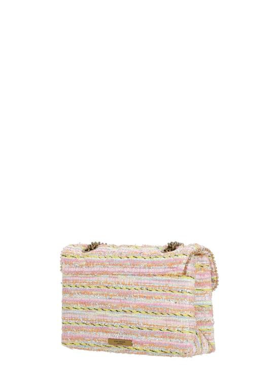26SS 커트가이거 숄더백 2062657609 TWEED KENSINGTON BAGPINK COMB 1626 - KURT GEIGER
