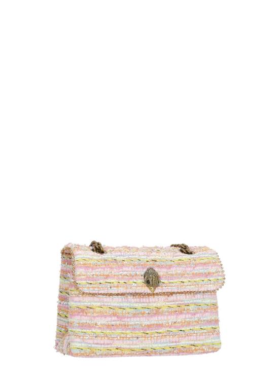 26SS 커트가이거 숄더백 2062657609 TWEED KENSINGTON BAGPINK COMB 1626 - KURT GEIGER