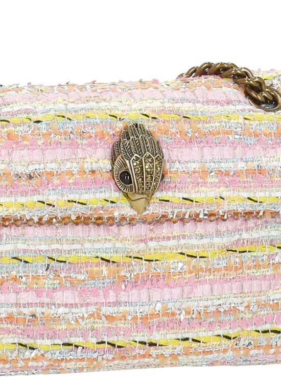 26SS 커트가이거 숄더백 5379557609 TWEED MINI KENSINGTONPINK COMB 1626 - KURT GEIGER