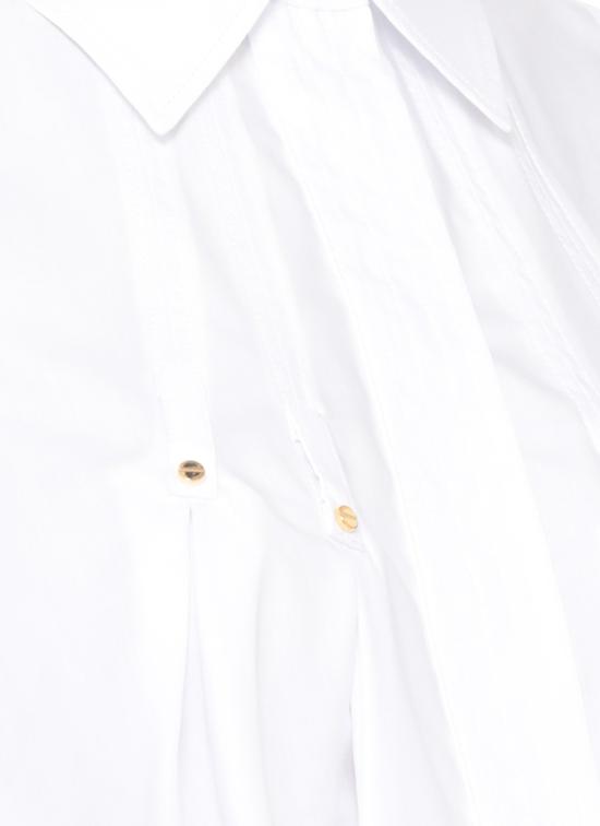 26SS 엘리자베타프랜치 블라우스 CA16362E2 100 White - ELISABETTA FRANCHI