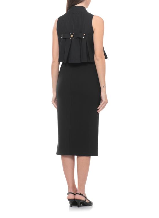 26SS 엘리자베타프랜치 블라우스 CA16362E2 110 Nero - ELISABETTA FRANCHI