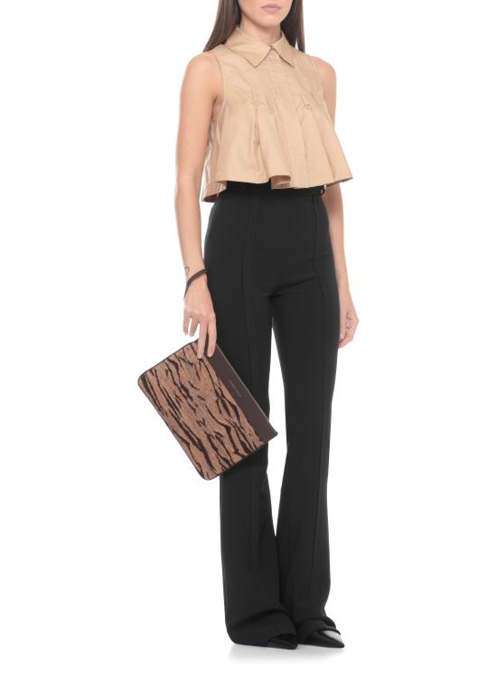 26SS 엘리자베타프랜치 블라우스 CA16362E2 470 Beige - ELISABETTA FRANCHI