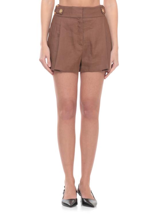 26SS 엘리자베타프랜치 숏팬츠 SH01162E2 600 Marrone - ELISABETTA FRANCHI