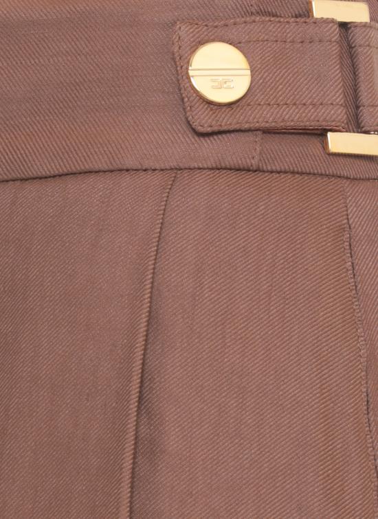 26SS 엘리자베타프랜치 숏팬츠 SH01162E2 600 Marrone - ELISABETTA FRANCHI