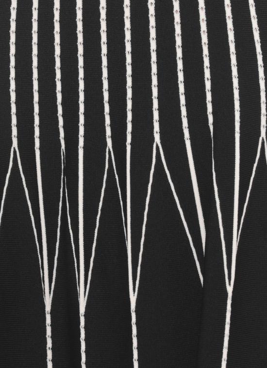 26SS 엘리자베타프랜치 미디 스커트 GK31S62E2 685 Black - ELISABETTA FRANCHI