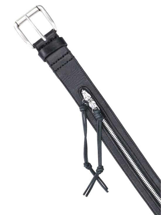 26SS 아워레가시 가죽 벨트 A2268ZM MALLEABLE BLACK BULL HIDE - OUR LEGACY