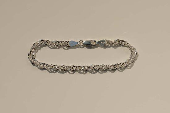  Milk & Rose 브레이슬릿 밀크앤로즈 트위스티  실버 - OTHER BRANDS