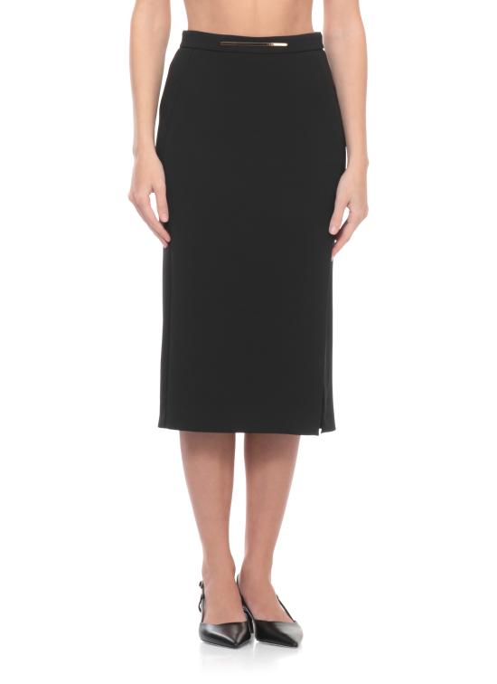 26SS 엘리자베타프랜치 미디 스커트 GO16861E2 110 Nero - ELISABETTA FRANCHI