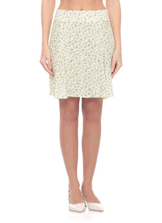 26SS 마 데 마가리타스 미디 스커트 MMABW01549 PTTS0053JASMIN GIALLINO Giallo - MAR DE MARGARITAS