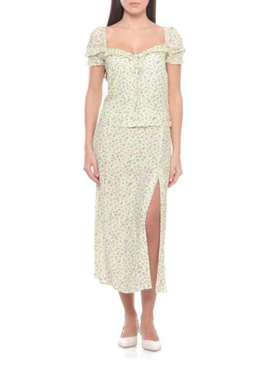 26SS 마 데 마가리타스 민소매 티셔츠 MMABW01554 PTTS0053JASMIN GIALLINO Giallo - MAR DE MARGARITAS