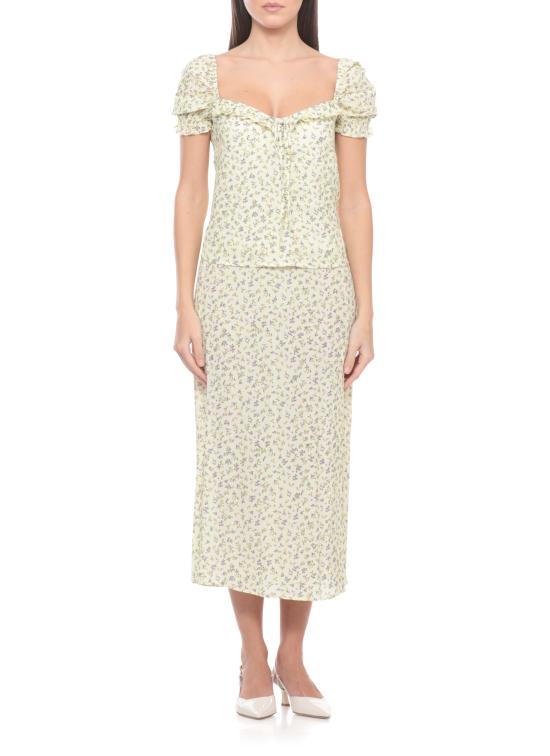 26SS 마 데 마가리타스 민소매 티셔츠 MMABW01554 PTTS0053JASMIN GIALLINO Giallo - MAR DE MARGARITAS