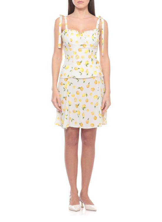 26SS 마 데 마가리타스 민소매 티셔츠 MMABW01552 PTTS0053CITRON ECRU Avorio - MAR DE MARGARITAS