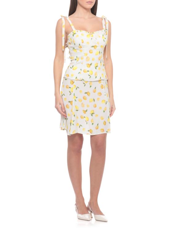 26SS 마 데 마가리타스 민소매 티셔츠 MMABW01552 PTTS0053CITRON ECRU Avorio - MAR DE MARGARITAS