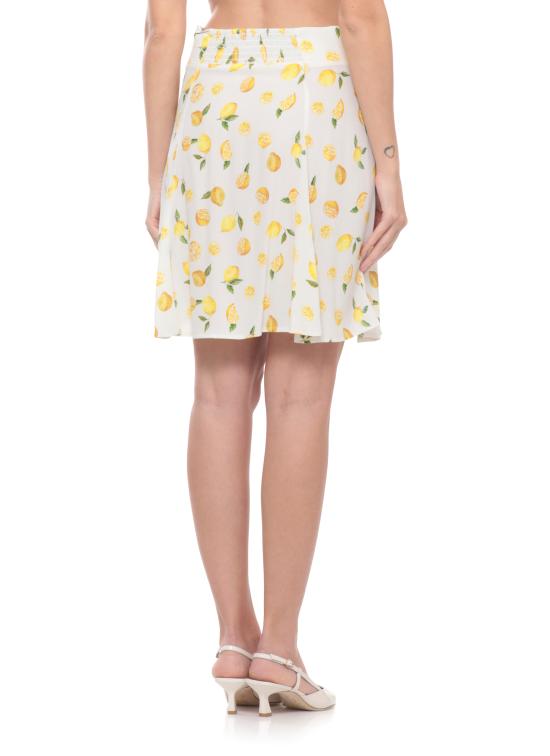 26SS 마 데 마가리타스 미디 스커트 MMABW01549 PTTS0053CITRON ECRU Avorio - MAR DE MARGARITAS