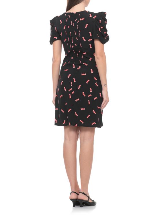 26SS 마 데 마가리타스 미디 원피스 MMABW01542 PTTS0053BON BON NERO Nero - MAR DE MARGARITAS