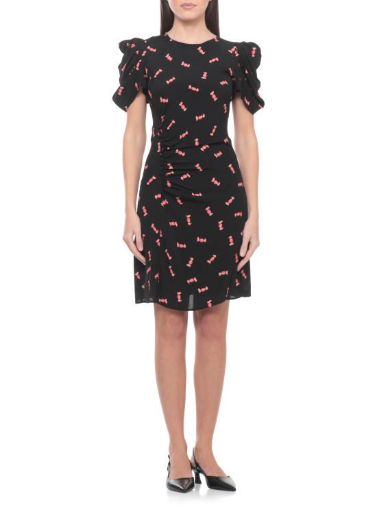 26SS 마 데 마가리타스 미디 원피스 MMABW01542 PTTS0053BON BON NERO Nero - MAR DE MARGARITAS