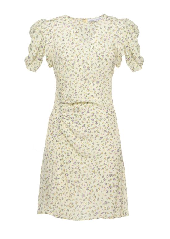 26SS 마 데 마가리타스 미디 원피스 MMABW01542 PTTS0053JASMIN GIALLINO Yellow