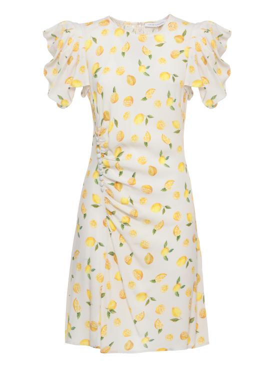 26SS 마 데 마가리타스 미디 원피스 MMABW01542 PTTS0053CITRON ECRU Avorio