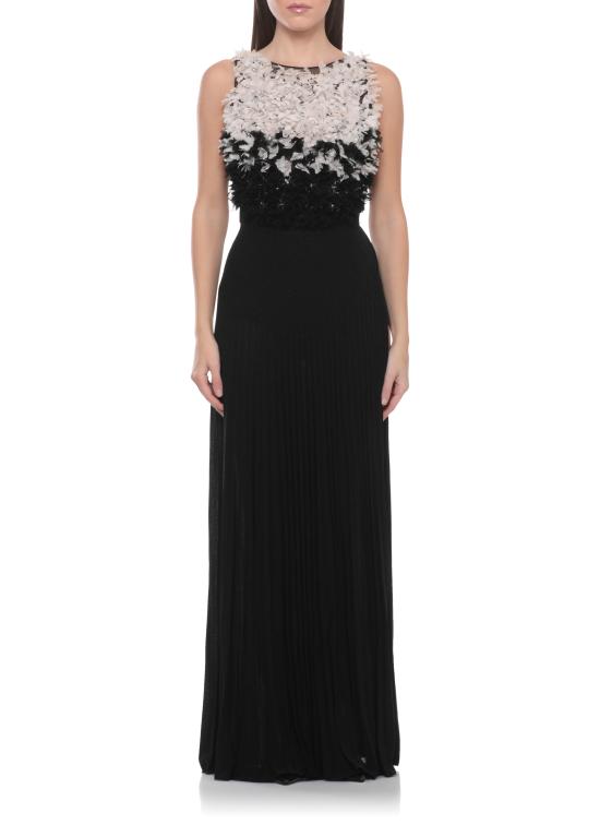 26SS 엘리자베타프랜치 롱 원피스 ABR4462E2 685 Nero - ELISABETTA FRANCHI