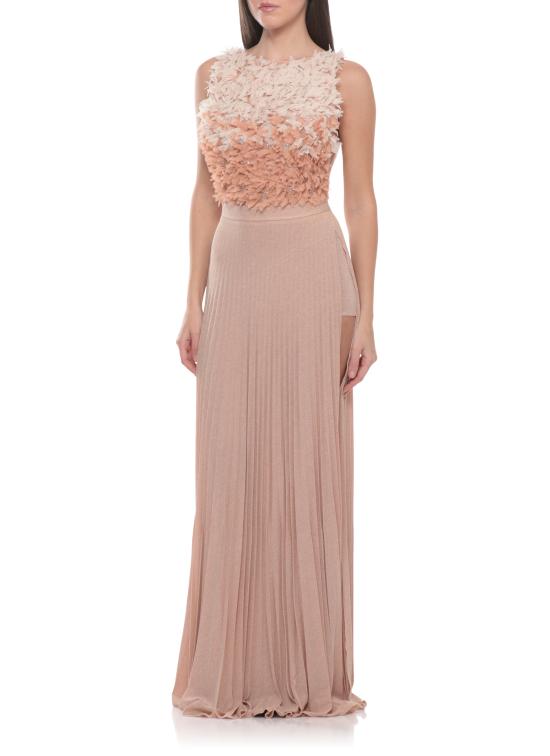 26SS 엘리자베타프랜치 롱 원피스 ABR4462E2 X81 Pink - ELISABETTA FRANCHI