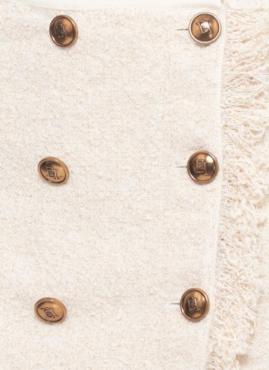 26SS 엘리자베타프랜치 미디 스커트 GK32R62E2 193 Beige - ELISABETTA FRANCHI