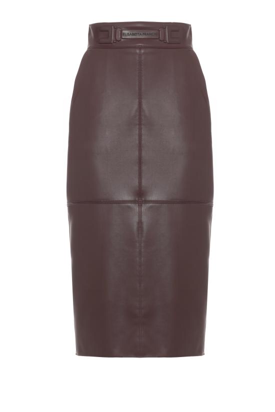 26SS 엘리자베타프랜치 미디 스커트 GO16361E2 644 Marrone